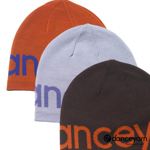 danceyarn 美丽奴羊毛针织冷帽logo款亲肤保暖吸湿排汗尺寸可选 商品图5