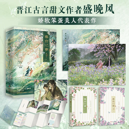 春台记事（23万收藏，34亿积分，晋江古言甜文作者盛晚风的娇软笨蛋美人代表作，娇软的迷糊美人 桑窈×稳重的毒舌权臣 谢韫·悦读纪·） 商品图0