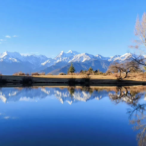 云南｜梅里雪山和雪达湖3天2晚，看香格里拉最美秋冬景观，雪山倒影与日照金山的浪漫邂逅！冬季跨年可提前预定！ 商品图5