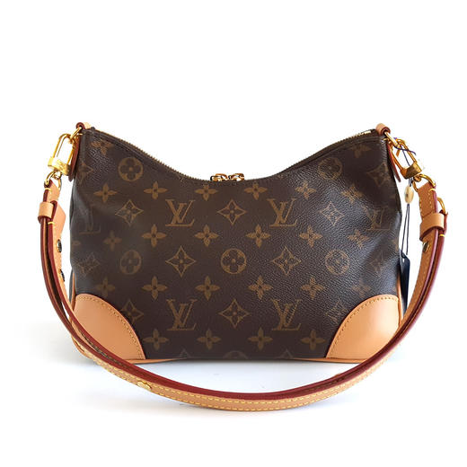 【95新】LV路易威登BoulogneM45832经典老花Boulogne黄牛角单肩斜挎包女士031125AK10 商品图3