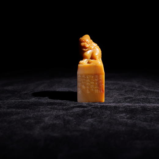 李平丨寿如金石后佳且好兮 3.5x3.7x8.4CM 手工篆刻印章作品 商品图3