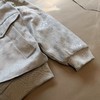 D111943早冬复古大理石纹座山雕连帽棉服 商品缩略图9
