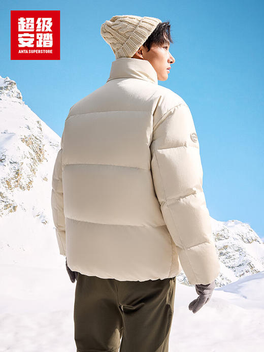 超级安踏运动羽绒服男士秋冬立领宽松防泼水保暖休闲夹克外套152548912U 商品图1