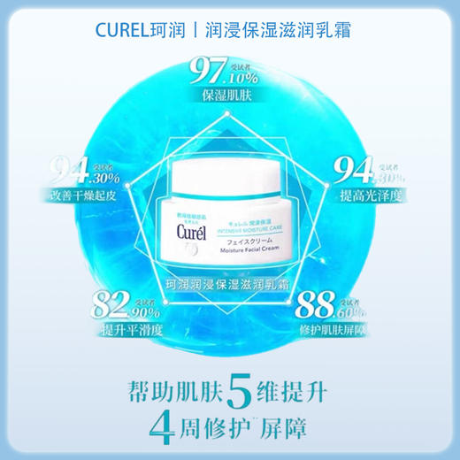 Curel珂润 润浸保湿滋养乳霜 保湿面霜 40g【BS】 商品图3