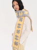 heris/H53126/双面提花 贝壳绣饰边 圈圈纱围巾 商品缩略图2