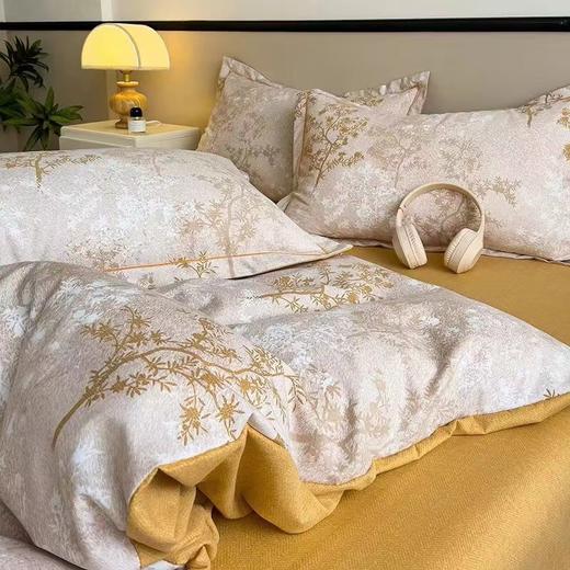 D111964秋冬暖意舒适新疆长绒棉花全棉生态磨毛四件套 商品图13