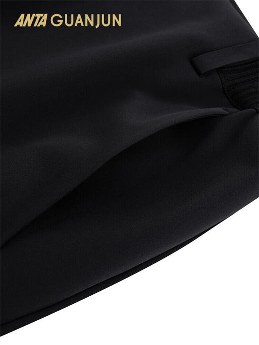 安踏（ANTA）冠军全天候系列 通勤防泼水轻暖绒梭织休闲运动长裤女162540515 商品图3