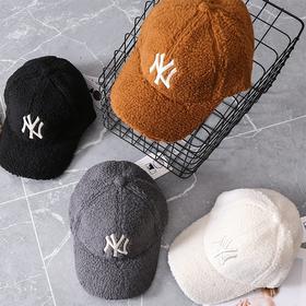【正品保证】MLB羊羔绒棒球帽