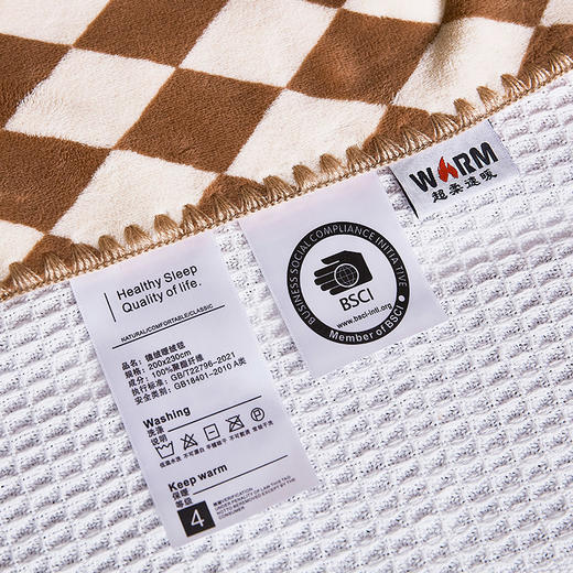 A类德绒速暖毛毯保暖加厚四季毯多功能休闲沙发办公室用毯 商品图5