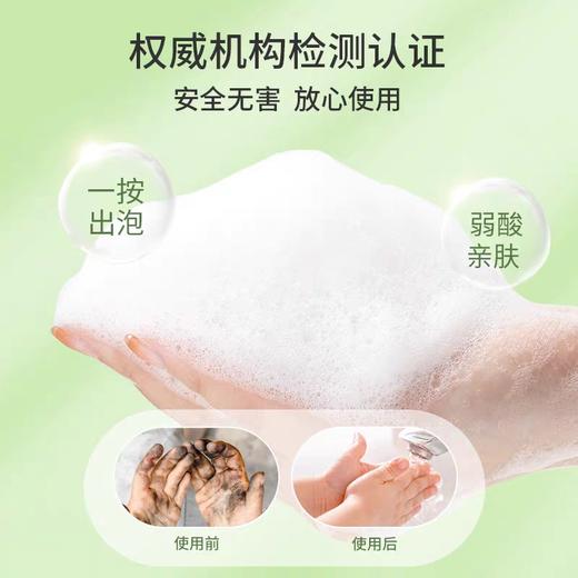 蔬果园茶香泡泡洗手液（清新滋润型）500ml 儿童可用 商品图3
