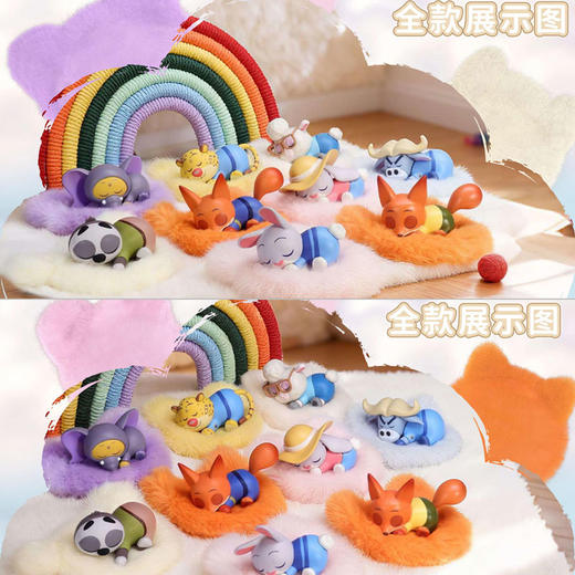 【盲盒单个】疯狂动物城趴趴乐系列 商品图1
