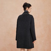 QH922斯尔丽2025新款含山羊绒双面双色韩版简洁大方OL通勤羊毛大衣 商品缩略图9
