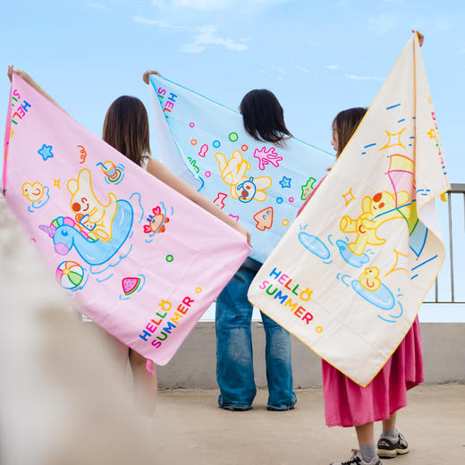 夏日系列团团速干浴巾 商品图3