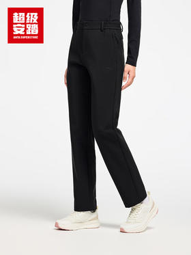 超级安踏焱绒裤丨加绒运动裤女裤秋冬防泼水保暖徒步休闲长裤子162546504U