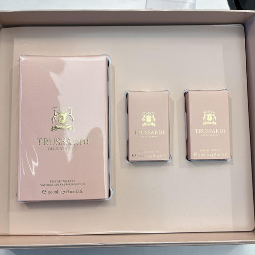杜鲁萨迪雅逸女士玫瑰香型淡香水臻爱礼盒50ml+7ml*2 商品图0
