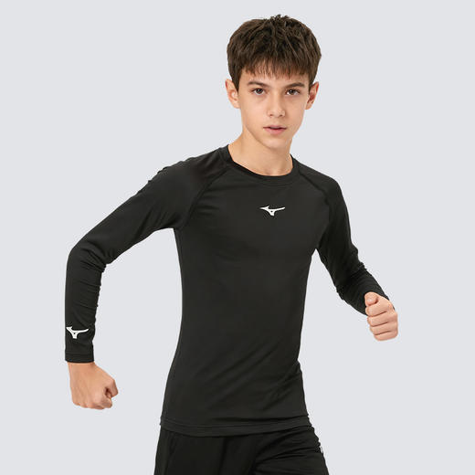 小李子正品Mizuno美津浓足球运动训练儿童款紧身长袖P2CC16Z109 商品图2