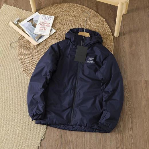 D111940户外耐磨轻量防水防风保暖男女情侣款连帽夹克棉服外套 商品图1