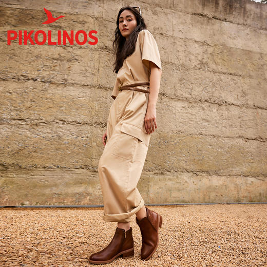 【云粉节】BF楼Pikolinos派高雁女鞋2025秋冬季中跟时尚休闲短靴 PA257103.吊牌价2880 商品图4