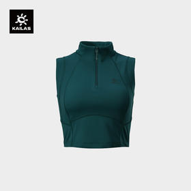 KAILAS凯乐石 女款短袖立领半开胸 KG2517221【Z】