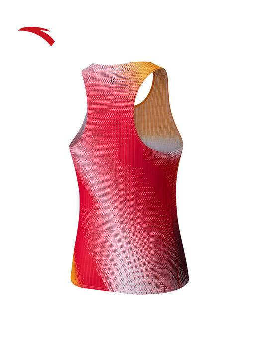安踏马拉松跑步速干运动背心女子轻薄透气训练无袖上衣162535102R 商品图1