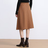 EITIE爱特爱冬季新款时尚高腰A字显瘦百搭毛呢半身裙8006703 商品缩略图9