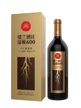【久】楼兰酒庄 深根600干红葡萄酒750ml*2瓶