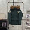 D111960光电子机能四口袋极地工装毛领羽绒服 商品缩略图13