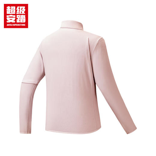 超级安踏抓绒运动外套女士秋季户外保暖多口袋内搭外穿夹克上衣162546701U 商品图3