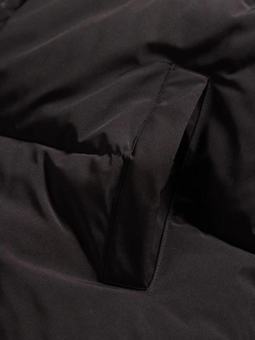 D111950黑色百搭立领设计日常通勤羽绒棉服 商品图5