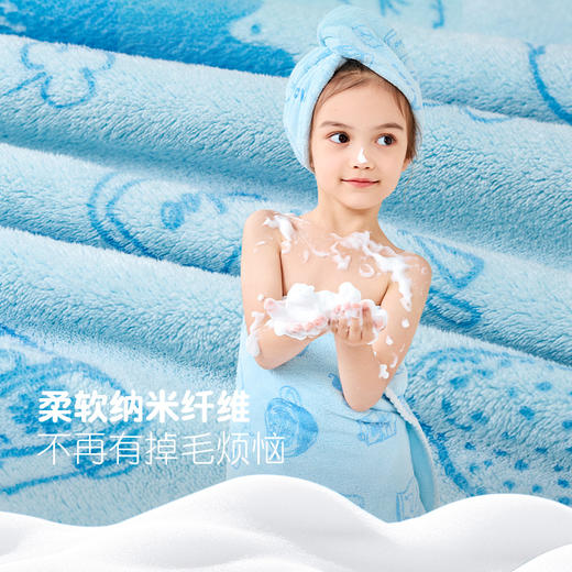 匹鲁亲子系列抗菌瞬吸浴巾套装儿童/成人 柔软亲肤洗浴★★ 商品图3
