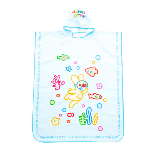 夏日系列团团速干浴袍 商品图3