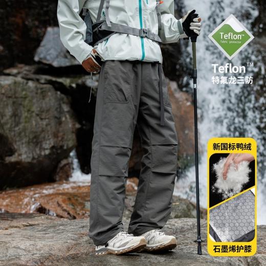 LUCKY DEER幸运鹿冬季石墨烯羽绒裤保暖防风羽绒工装裤 商品图4