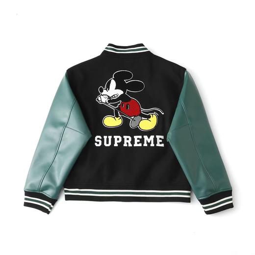 D111942联名款FW25 Varsity Jacket背面米奇图案按扣开合夹克外套 商品图6