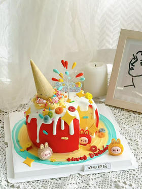 苹果蛋糕🍎（拉布布颜色随机，需要指定款可联系客服）