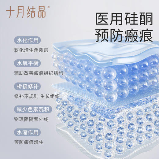 疤痕贴医用祛疤剖腹产疤痕修复敷料脸部烫伤硅凝胶2片 商品图1