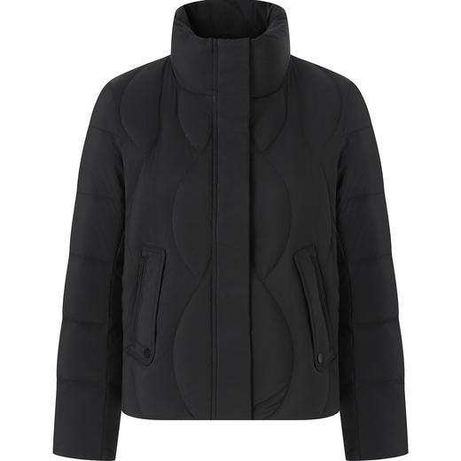 「高货wl」全新升级【铂金会员487/天猫659/差价172】(02450)洛诗琳气质立领短款羽绒服2025冬季通勤优雅防风保暖外套 商品图4