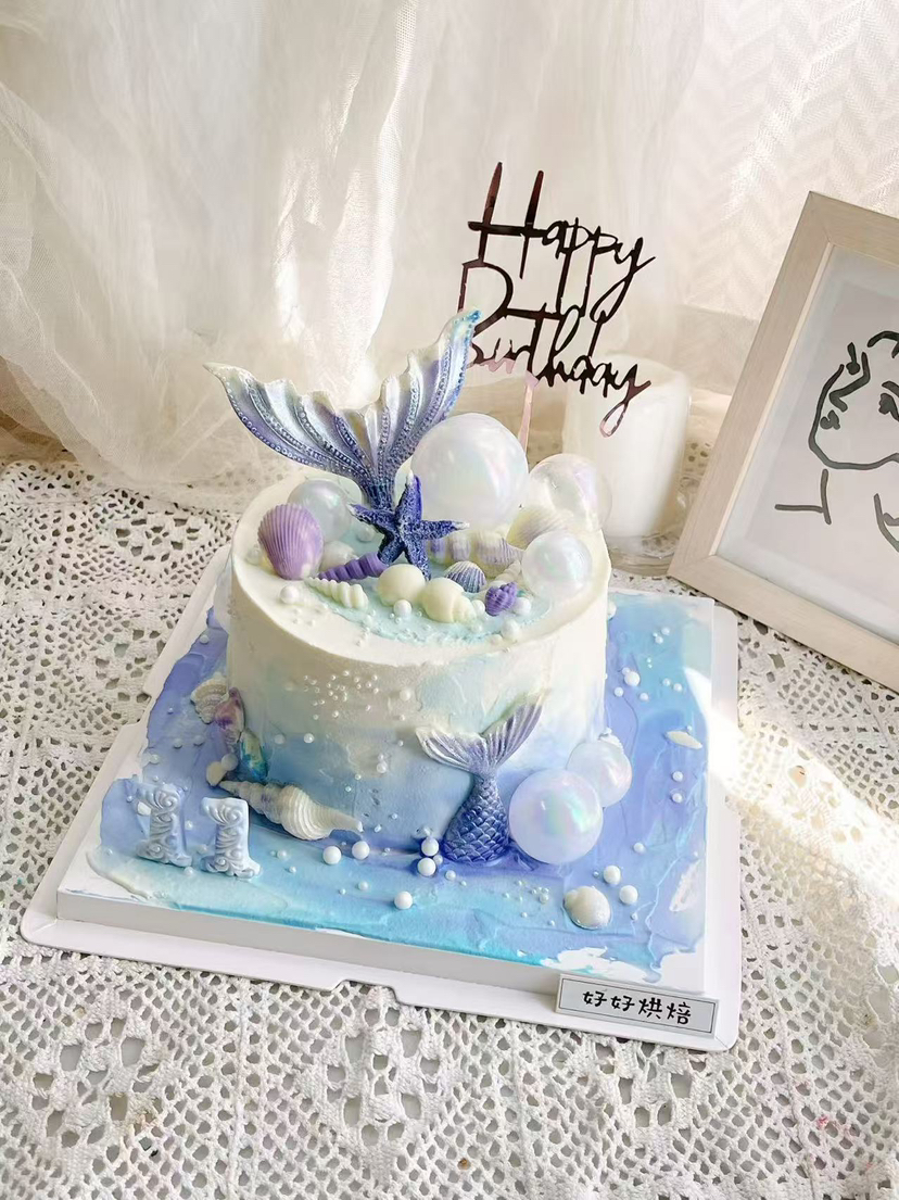 梦幻美人鱼系列蛋糕