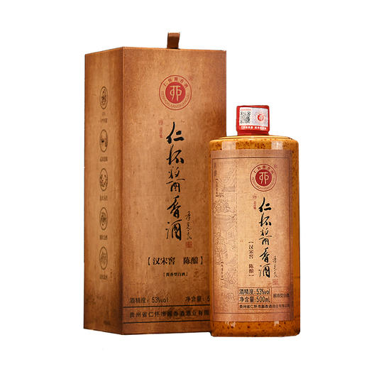 【自营】仁怀酱香酒 汉宋窖酱香型白酒 陈酿高粱酒白酒酱酒 53%vol 500mL 1瓶 商品图5