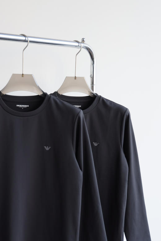 E.@加绒高弹力保暖打底长袖T恤 CX244 商品图3