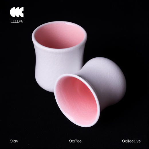 CCCLAY“幻”系列  | 内粉冰裂竞赛杯 ccc咖啡杯咖啡品鉴杯陶瓷杯 商品图3