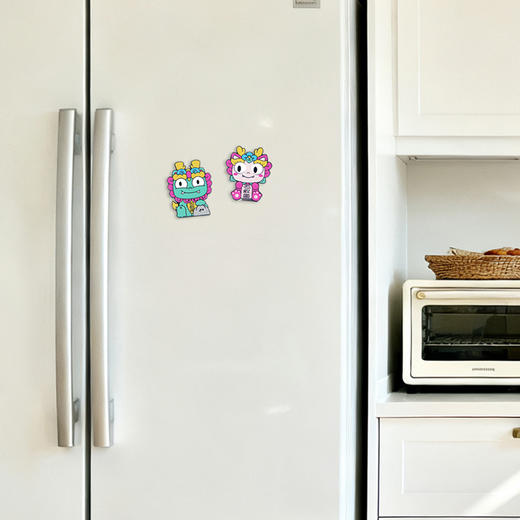 Tai集泰山文创石敢敢享当当冰箱贴礼盒装礼物萌兽版可爱伴手礼 商品图3