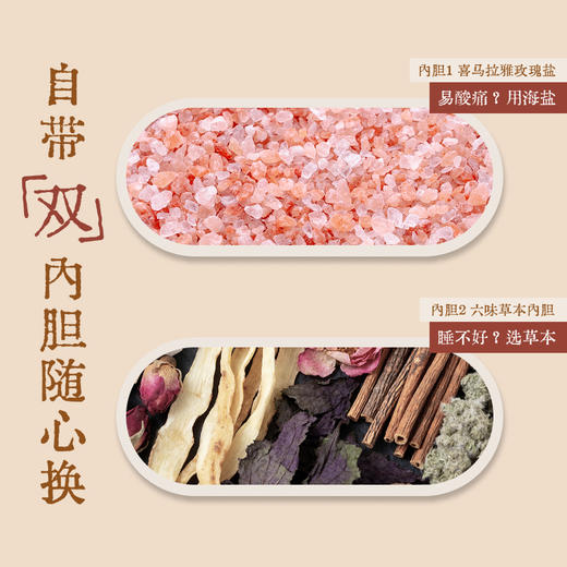 真不二 白芷玉竹热敷靴 两只装（4个内胆） 商品图4