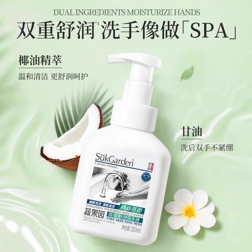 蔬果园茶香泡泡洗手液（清新滋润型）500ml 儿童可用 商品图0