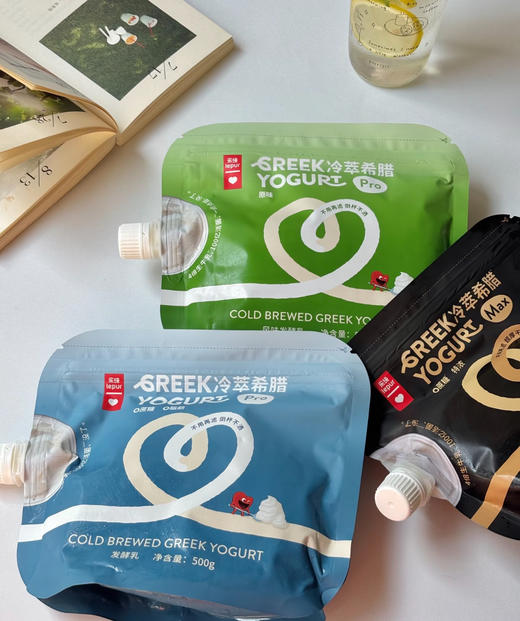 老米优品🎈乐纯「大师装新包装希腊酸奶pro」乐纯希腊酸奶家庭装500g*2大包 商品图6