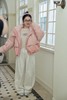 Kai & Kiera 粉色加厚短款连帽羽绒服外套 21610 商品缩略图2