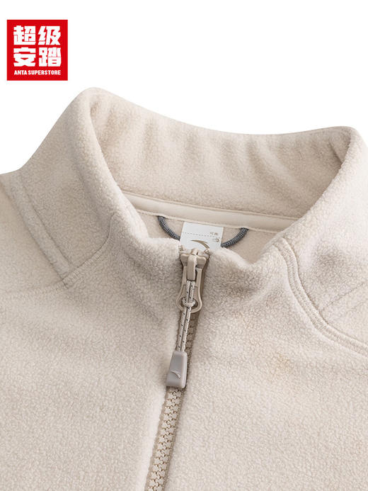 超级安踏加绒运动马甲女士秋冬户外修身抓绒保暖内搭外穿背心162546703U 商品图4