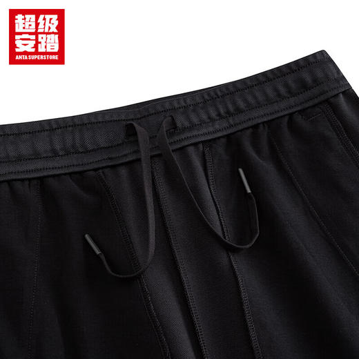 超级安踏运动长裤女裤秋季复古双条纹宽松阔腿裤休闲长裤子女162538314U 商品图4
