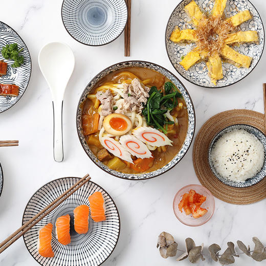 Betoice佰造 谷田陶瓷餐具十八件套 商品图1