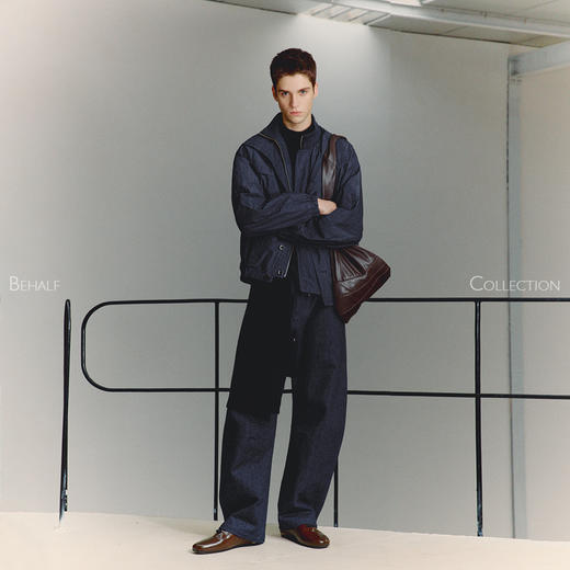 714street高端线 BEHALF  日本和纸感 LM风双领层次3M新雪丽夹克 商品图4