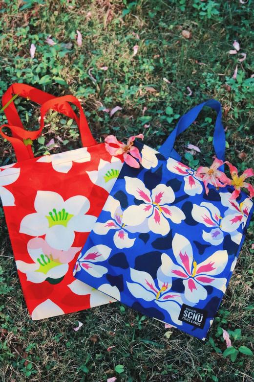 华师花时帆布袋 商品图0